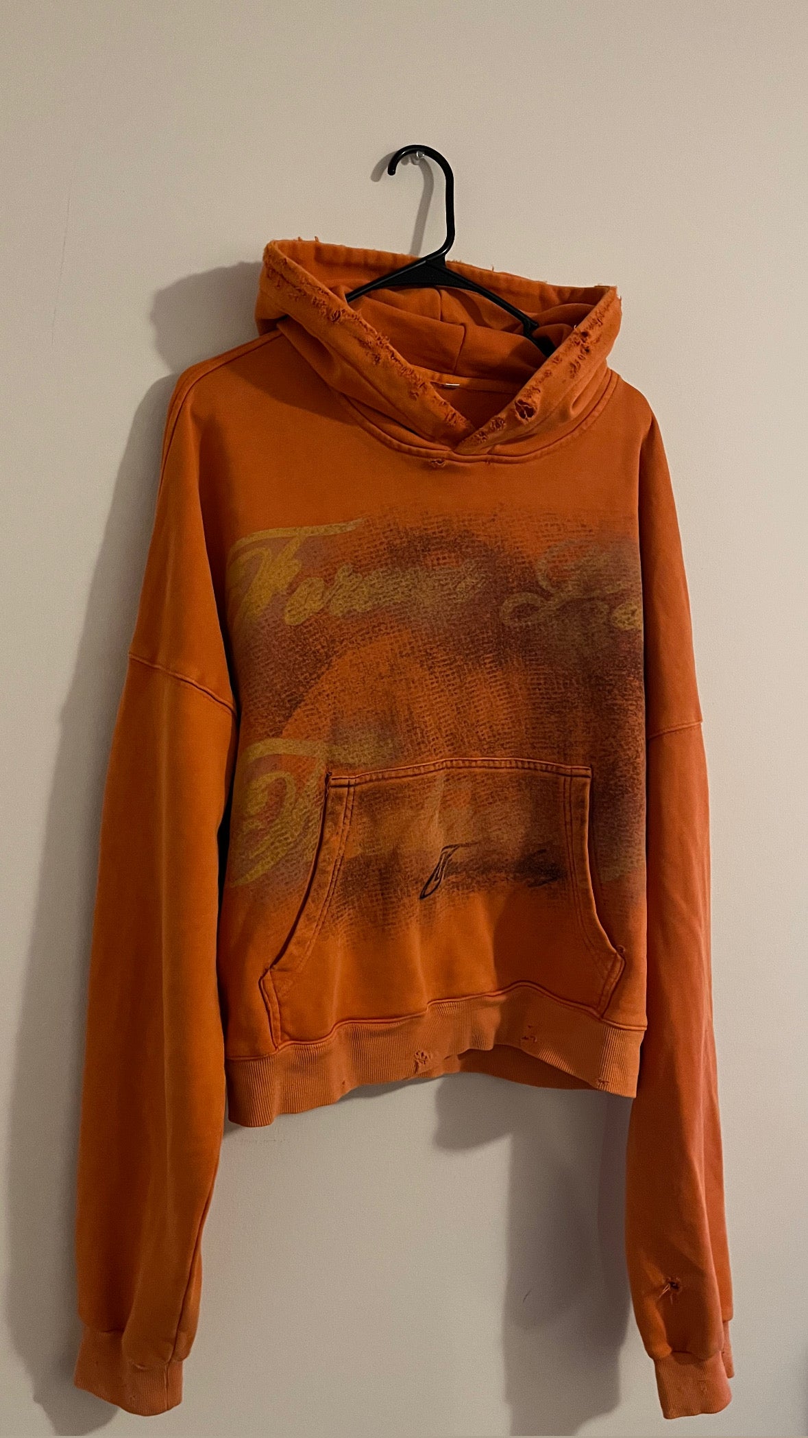 Orange “Forever Love” Hoodie