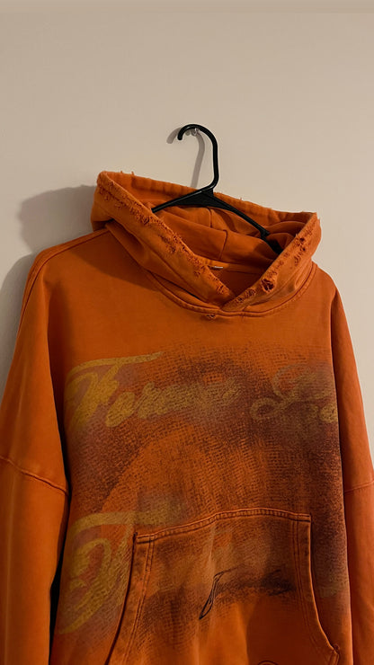 Orange “Forever Love” Hoodie
