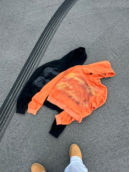Orange “Forever Love” Hoodie